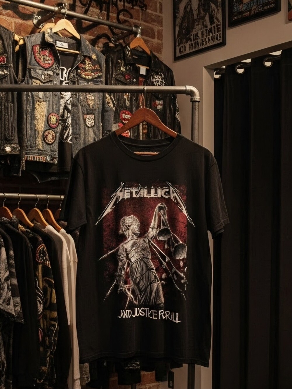 Metallica Shirt - And Justice For All Large